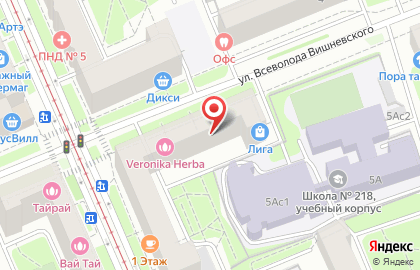 Гастроном в Москве на карте