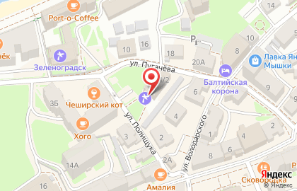 Банкомат Газпромбанк в Калининграде на карте