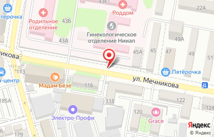 Newmans на улице Мечникова на карте