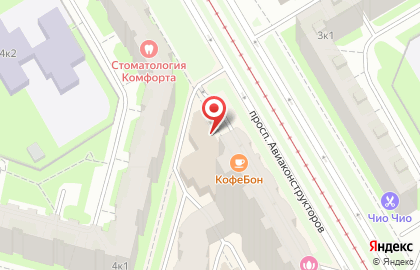 Магазин орехов и сухофруктов на проспекте Авиаконструкторов, 2 на карте
