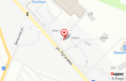 Шинный центр Шинсервис в Кировском районе на карте