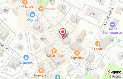 Магазин молочной продукции Молоко на Октябрьской улице в Светлогорске на карте