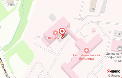 Аптечный пункт Март на Коммунистическом проспекте на карте