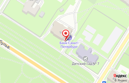 Петроэлектросбыт, ООО на Октябрьском бульваре на карте