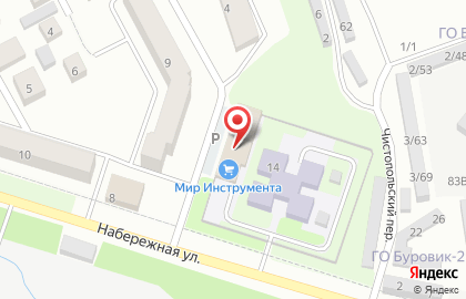 Строительный магазин Мир инструмента на карте