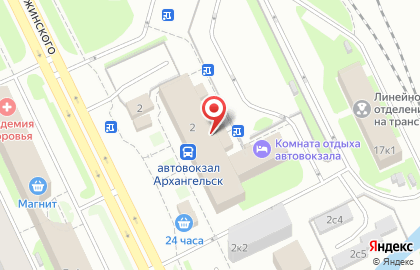 Закусочная на проспекте Дзержинского на карте