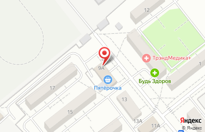 Супермаркет Пятёрочка на улице 60 лет Октября в Щёлково на карте