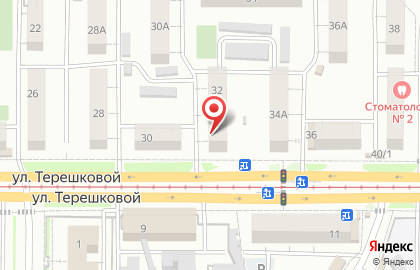 Кафе Туяа в Октябрьском районе на карте