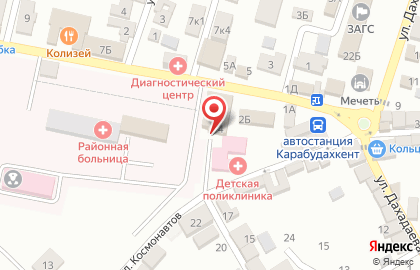 Стоматологическая клиника Улыбка в Махачкале на карте