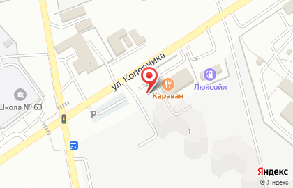 Продуктовый магазин в Грозном на карте