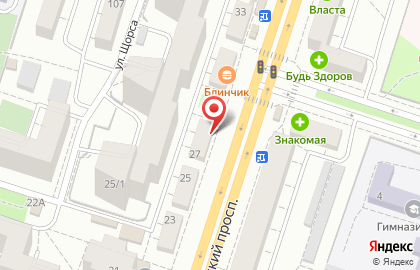 Кондитерский магазин в Воронеже на карте