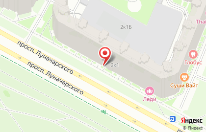 Центр планирования семьи ЖК 2х2 на улице Ушинского на карте