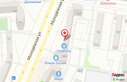 Ивановский текстиль и трикотаж на Молодёжной улице на карте