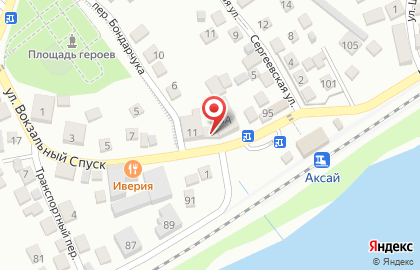 Продуктовый магазин в Ростове-на-Дону на карте
