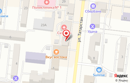 Джинс Маркет на улице Татарстан на карте
