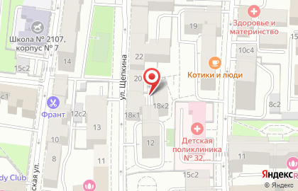 Бюро регистрации несчастных случаев ГУ МВД России по г. Москве на карте