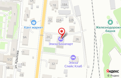 Отель Элиза БонАпарт на карте