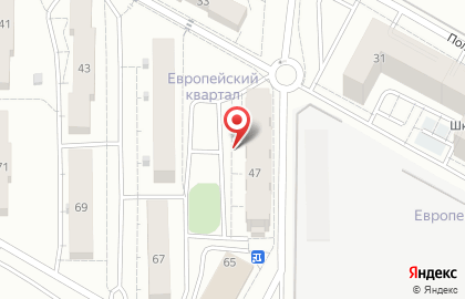 Магазин у дома Бристоль на Полесской улице на карте