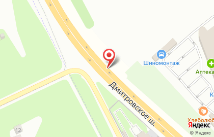Kfc на Дмитровском шоссе на карте
