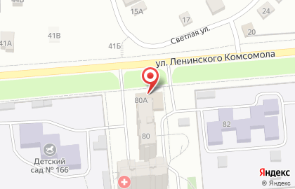 Очарование на улице Ленинского Комсомола на карте