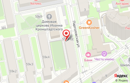 Детский сад №202 компенсирующего вида в Санкт-Петербурге на карте