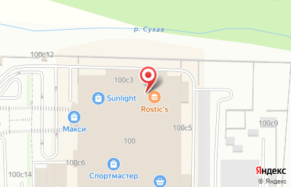 Ресторан быстрого обслуживания Мастер Бургер на улице Шилова на карте