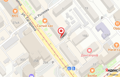 Продовольственный магазин Янта в Железнодорожном районе на карте