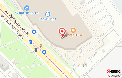 Салон связи Связной на улице Рихарда Зорге на карте
