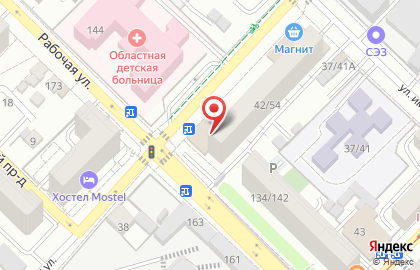 Отделение почтовой связи Почта России на Аткарской на карте