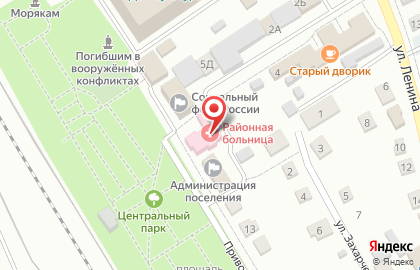 Поликлиника Каменская районная больница на карте