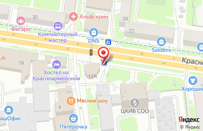 Кафе MaMa МИА на Красноармейском проспекте на карте