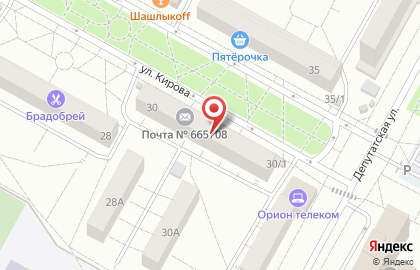 Магазин фруктов и овощей в Центральном районе на карте