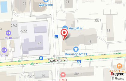 Цветочная лавка в Москве на карте