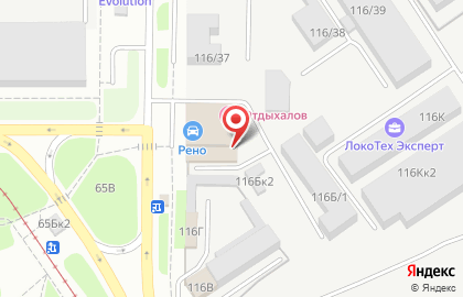 Торговый дом Техника для склада в Октябрьском районе на карте