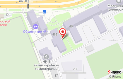 Смоленское областное бюро судебно-медицинской экспертизы в Смоленске на карте