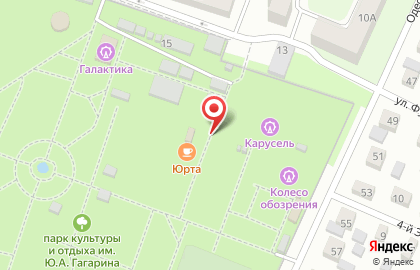 Сувенирная лавка на улице Фурманова на карте