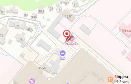 Кафе Усадьба на Ново-Садовой улице на карте
