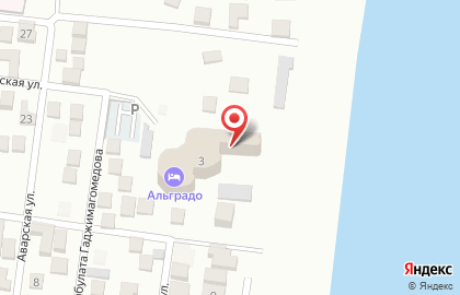 Гостиница Algrado на карте