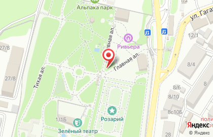 Сувенирный киоск в Центральном районе на карте