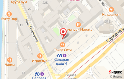 Офис продаж Билайн на Сенной площади, 7 на карте