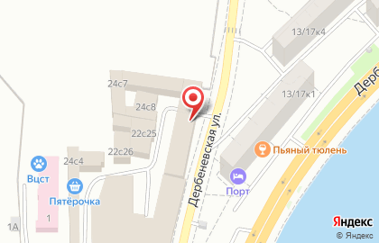 Интернет-магазин Profi Instrument на Дербеневской улице на карте