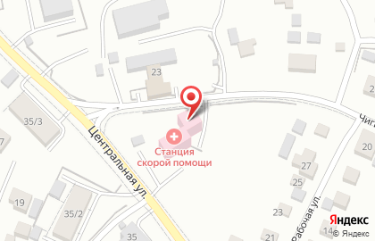 Скорая медицинская помощь на Центральной улице на карте