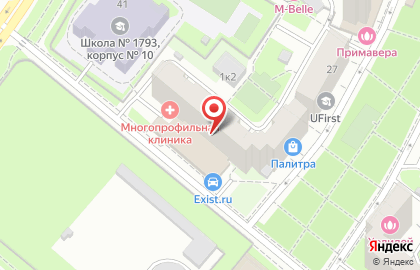 Многопрофильная медицинская клиника на Миля, ООО на карте