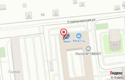 Малярно-кузовной центр Autonovosel.ru на карте