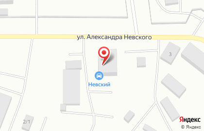 Автосалон Невский на карте