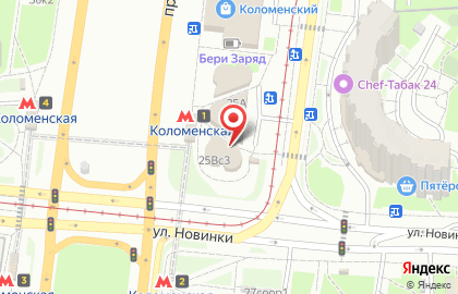 Изумит на Коломенской на карте