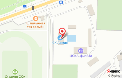 СКА на Фурмановской улице на карте