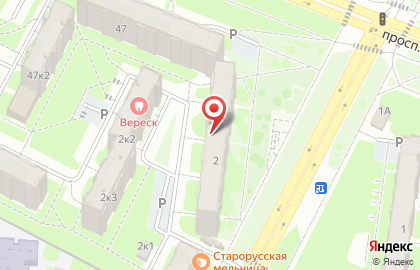 Парикмахерская, ИП Бардин Г.И. на карте