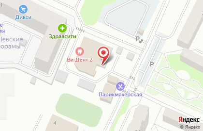 Пункт велопроката Звезда на карте