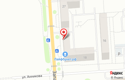 Магазин Дарина на Западной улице на карте